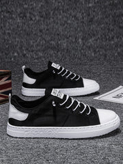 Men Letter Graphic Skate Shoes T-WILL STORE 