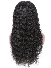 T.S.K Lace Front 180 Long Water Wave Human Hair Wig T-WILL STORE 