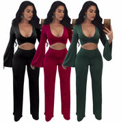 Two piece set Women tracksuit Plus size T-WILL STORE 