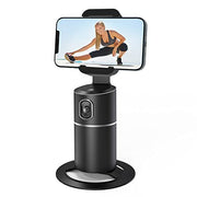 Auto Face Tracking Tripod, 360°Rotation Camera Phone Holder Auto Fast Following, Rechargeable Phone Stand for Live Video YouTube TIK Tok, Universal Stand T-WILL STORE 