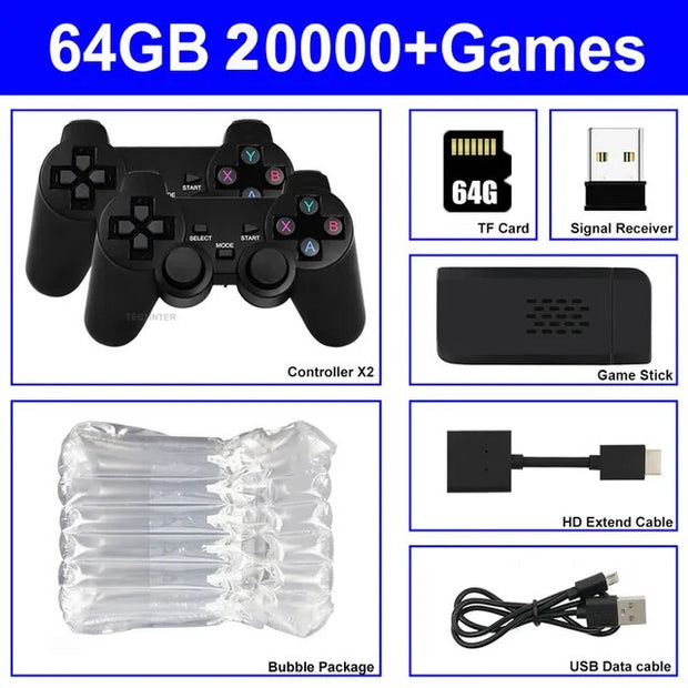 Video Game Console 4K HD Handheld Game Player T-WILL STORE 