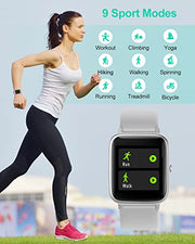 Smart Watch for iOS and Android Phones, Watches for Women T-WILL STORE 