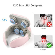 CerviPRO  2.0 - 4D Neck Massager + Remote Control T-will store T-WILL STORE 