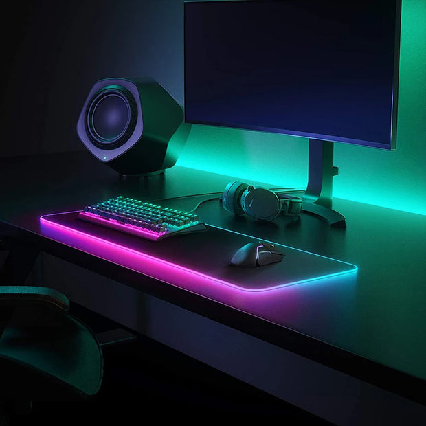 Luminous LED Lighting Mouse Pad T-WILL STORE 