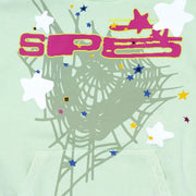 Spider Letter Prints Hoodies T-WILL STORE 