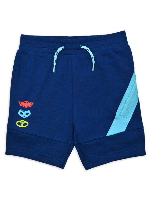 PJ Masks Baby and Toddler Boy Graphic T-Shirt and Knit Shorts Outfit Set, 2-Piece, Sizes 12M-5T T-WILL STORE 