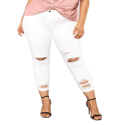 Waist Stretch Jeans T-WILL STORE 