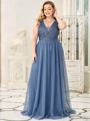 Plus Size Maxi Sequin Wholesale Prom Dresses With Cap Sleeve T.S.K T-WILL STORE 