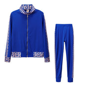 Tracksuits Two-piece Set Zipper Fashion Printing Cardigan + Sweatpants Elegant Streetwear Sports Jogging Female Suit T-WILL STORE 