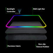 Luminous LED Lighting Mouse Pad T-WILL STORE 